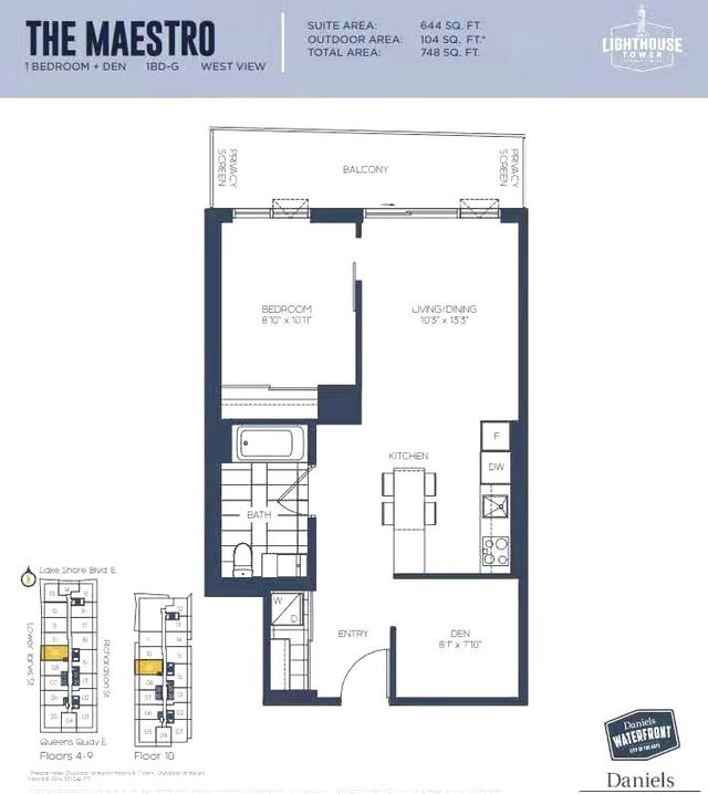 709 - 15 Lower Jarvis St, Condo with 1 bedrooms, 1 bathrooms and 1 parking in Toronto ON | Image 21