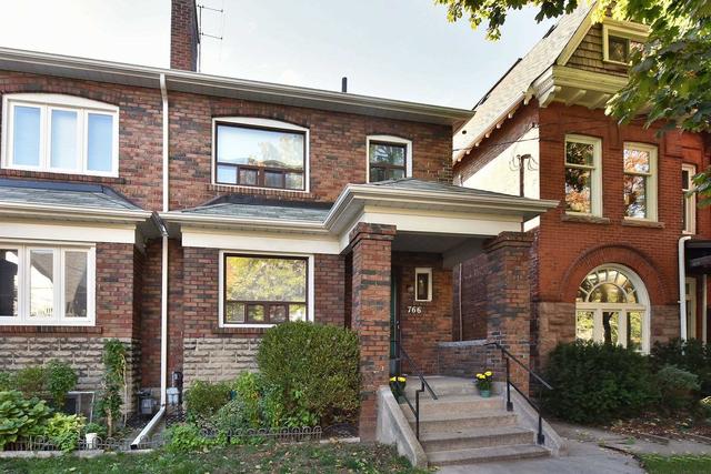 766 Euclid Ave, House semidetached with 3 bedrooms, 2 bathrooms and 2 parking in Toronto ON | Image 1