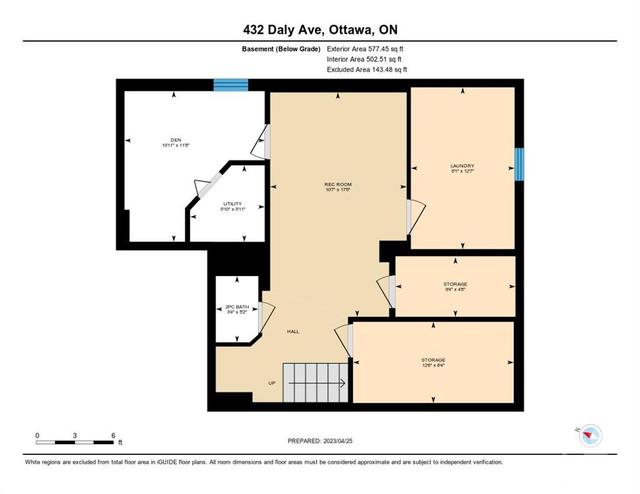 432 Daly Avenue, House detached with 4 bedrooms, 3 bathrooms and 4 parking in Ottawa ON | Image 29