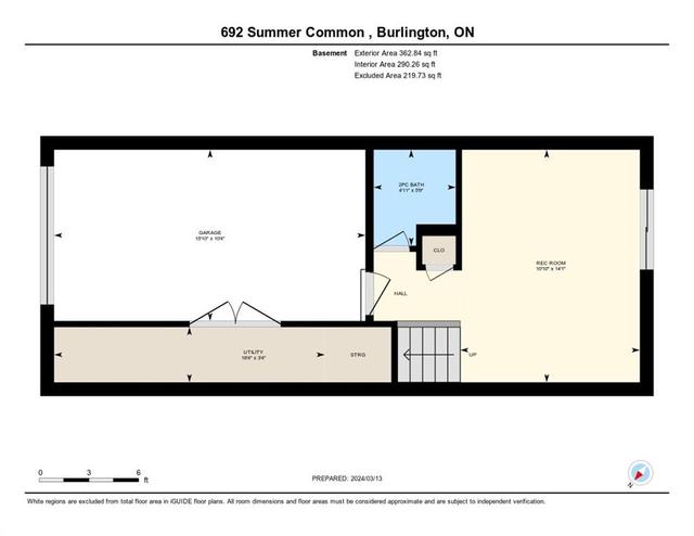 692 Summers Common, House attached with 2 bedrooms, 1 bathrooms and 1 parking in Burlington ON | Image 29