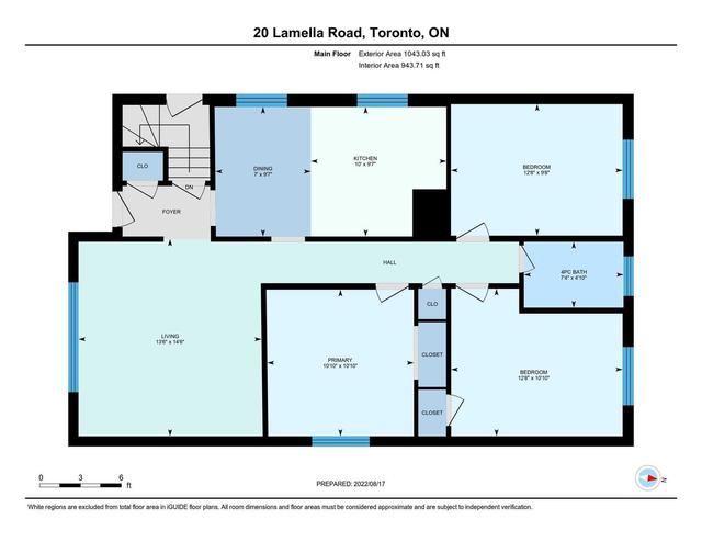 20 Lamella Rd, House detached with 3 bedrooms, 2 bathrooms and 5 parking in Toronto ON | Image 29