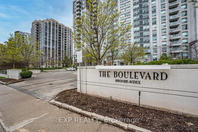 112 - 188 Doris Ave, Condo with 2 bedrooms, 2 bathrooms and 1 parking in Toronto ON | Image 1