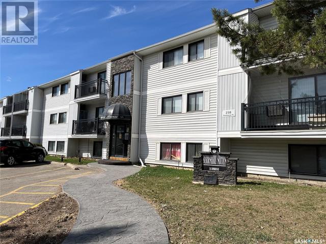103 - 258 Pinehouse Pl, Condo with 1 bedrooms, 1 bathrooms and null parking in Saskatoon SK | Card Image