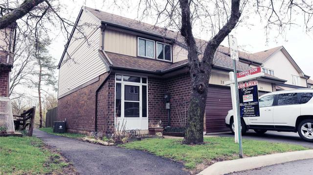 28 - 318 Laurier Ave, Townhouse with 3 bedrooms, 2 bathrooms and 1 parking in Milton ON | Image 1