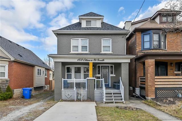 153 Ottawa Street S, House detached with 5 bedrooms, 2 bathrooms and 2 parking in Hamilton ON | Image 1