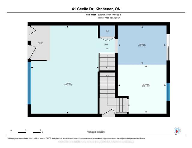 41 Cecile Dr, House semidetached with 3 bedrooms, 1 bathrooms and 3 parking in Kitchener ON | Image 20