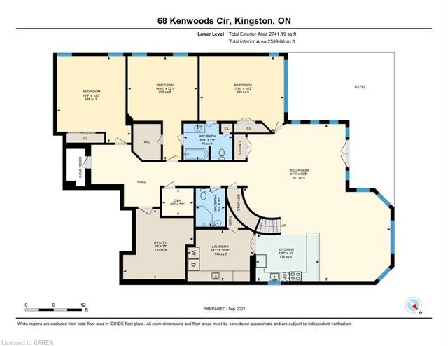 68 Kenwoods Circle, House detached with 5 bedrooms, 4 bathrooms and 4 parking in Kingston ON | Image 32