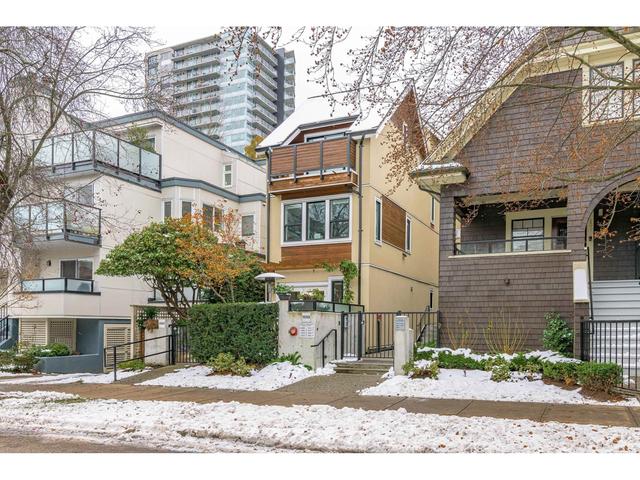 1078 Nicola Street, House attached with 3 bedrooms, 2 bathrooms and 1 parking in Vancouver BC | Card Image
