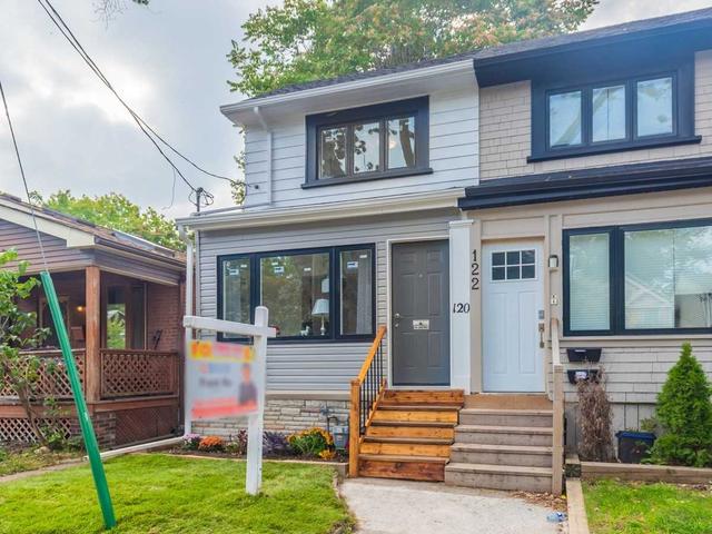 120 Parkmount Rd, House semidetached with 3 bedrooms, 3 bathrooms and 0 parking in Toronto ON | Image 1