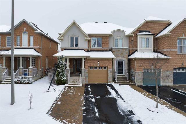 80 Gauguin Ave, House attached with 3 bedrooms, 4 bathrooms and 4 parking in Vaughan ON | Image 24