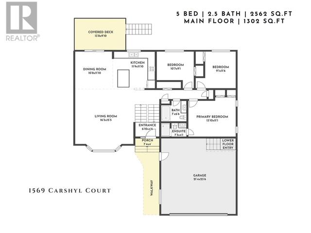 1569 Carshyl Court, House detached with 4 bedrooms, 2 bathrooms and 4 parking in Kelowna BC | Image 40