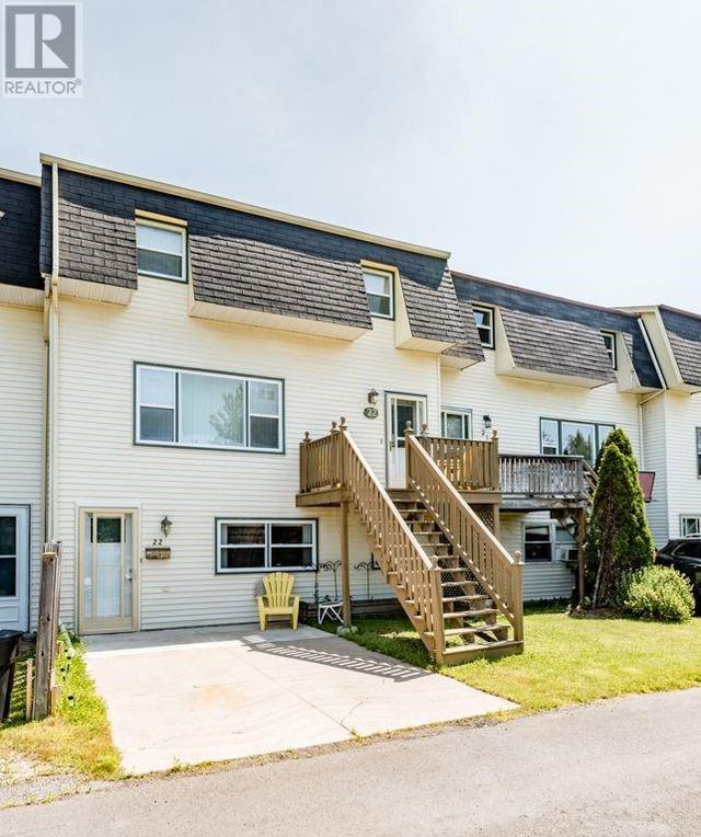 45 Trites Rd Unit#22, House attached with 2 bedrooms, 2 bathrooms and null parking in Riverview NB | Card Image