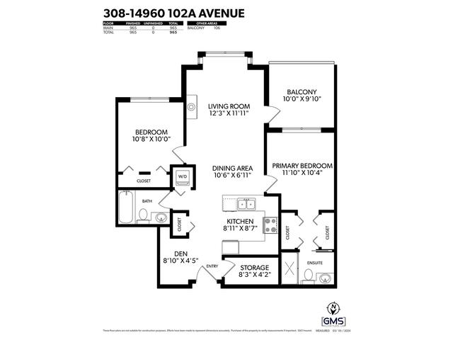 308 - 14960 102a Avenue, Condo with 2 bedrooms, 2 bathrooms and 2 parking in Surrey BC | Image 17