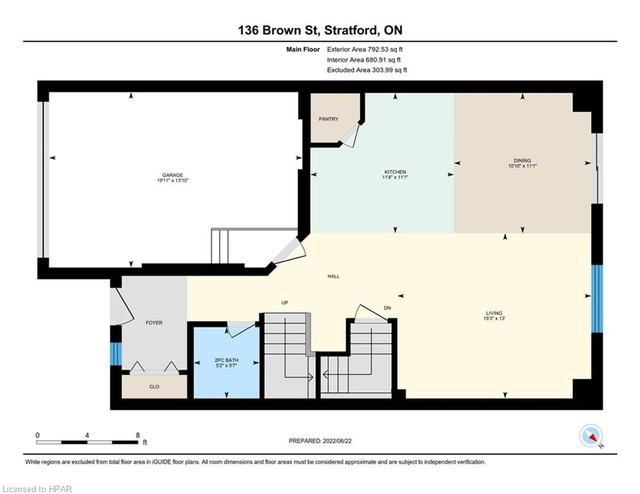136 Brown Street, House semidetached with 3 bedrooms, 2 bathrooms and 4 parking in Stratford ON | Image 48