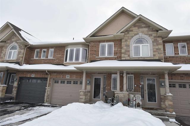 89 Charleswood Cres, House attached with 3 bedrooms, 3 bathrooms and 2 parking in Hamilton ON | Image 1
