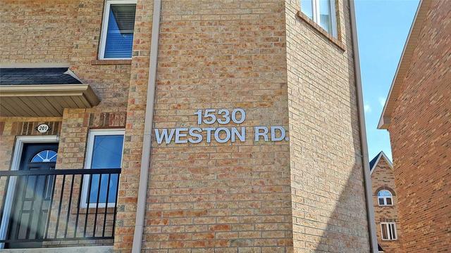 206 - 1530 Weston Rd, Townhouse with 3 bedrooms, 2 bathrooms and 1 parking in Toronto ON | Image 22