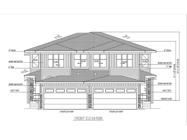 2021 154 Av Nw, House semidetached with 3 bedrooms, 3 bathrooms and null parking in Edmonton AB | Image 1