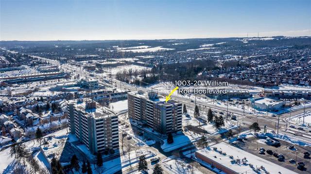 1003 - 20 William Roe Blvd, Condo with 2 bedrooms, 2 bathrooms and 1 parking in Newmarket ON | Image 12