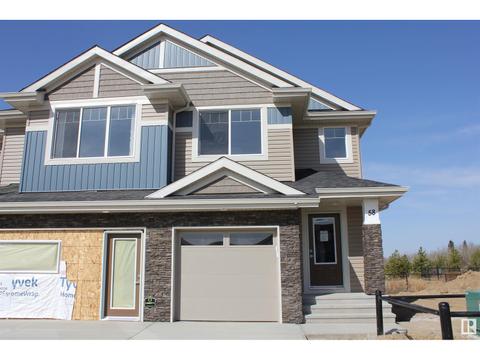 8 - 13139 205 St N Nw, House attached with 3 bedrooms, 2 bathrooms and null parking in Edmonton AB | Card Image