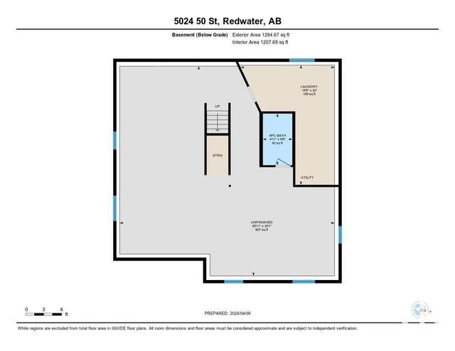 5024 50 St, House detached with 3 bedrooms, 3 bathrooms and null parking in Redwater AB | Image 38