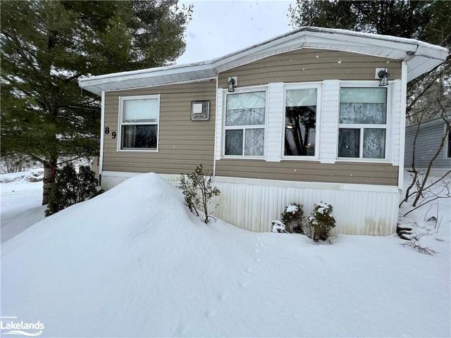 89 - 1007 Racoon Road, House detached with 2 bedrooms, 1 bathrooms and null parking in Gravenhurst ON | Image 1