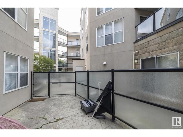 112 - 9804 101 St Nw, Condo with 1 bedrooms, 1 bathrooms and 1 parking in Edmonton AB | Image 11