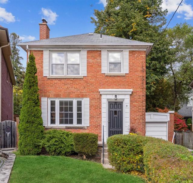 51 Mcbain Ave, House detached with 3 bedrooms, 1 bathrooms and 3 parking in Toronto ON | Image 1