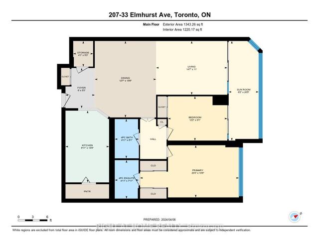 207 - 33 Elmhurst Ave, Condo with 2 bedrooms, 2 bathrooms and 1 parking in Toronto ON | Image 33