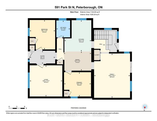 591 Park St N, House detached with 3 bedrooms, 1 bathrooms and 6 parking in Peterborough ON | Image 22