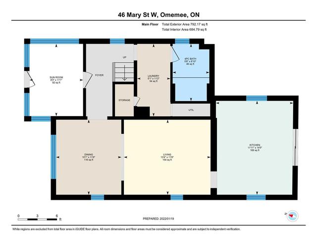 46 Mary St W, House detached with 2 bedrooms, 1 bathrooms and 4 parking in Kawartha Lakes ON | Image 33