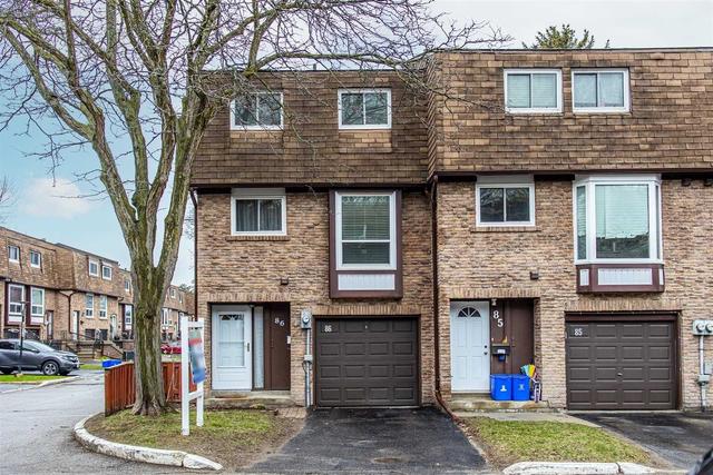 86 - 222 Pearson St, Townhouse with 3 bedrooms, 2 bathrooms and 2 parking in Oshawa ON | Image 1