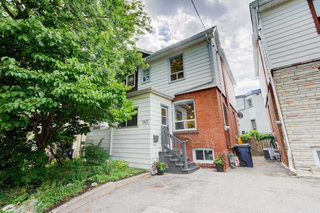 145 Morrison Ave, House semidetached with 3 bedrooms, 1 bathrooms and 1 parking in Toronto ON | Image 1