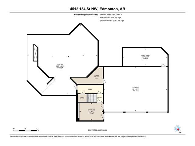 4512 154 St Nw, House detached with 4 bedrooms, 3 bathrooms and null parking in Edmonton AB | Image 47