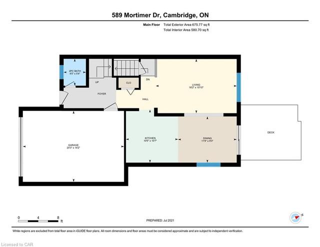 589 Mortimer Drive, House detached with 4 bedrooms, 1 bathrooms and 4 parking in Cambridge ON | Image 36
