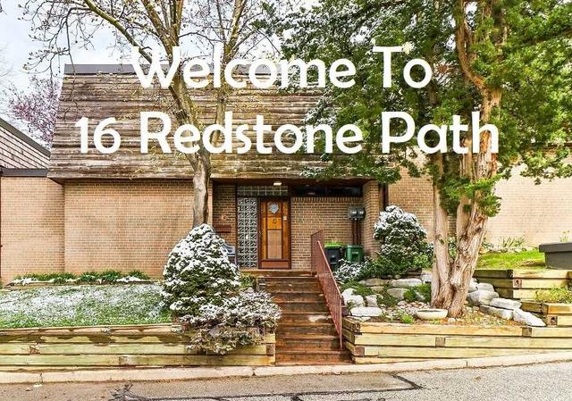 16 Redstone Path, Townhouse with 3 bedrooms, 2 bathrooms and 1 parking in Toronto ON | Image 1