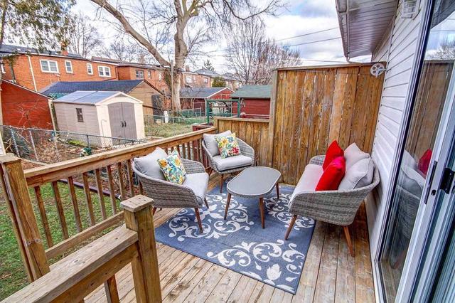 22 Sammon Ave, House semidetached with 3 bedrooms, 2 bathrooms and 1 parking in Toronto ON | Image 18