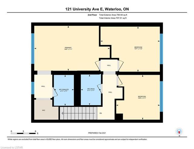 78 - 121 University Avenue E, House attached with 5 bedrooms, 2 bathrooms and 1 parking in Waterloo ON | Image 38