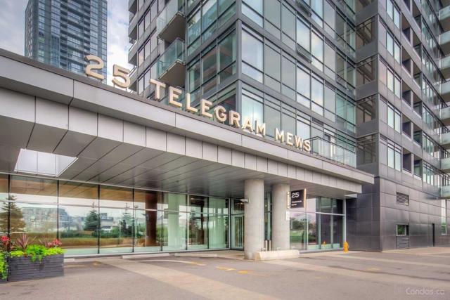 1711 - 25 Telegram Mews, Condo with 1 bedrooms, 1 bathrooms and 1 parking in Toronto ON | Image 1