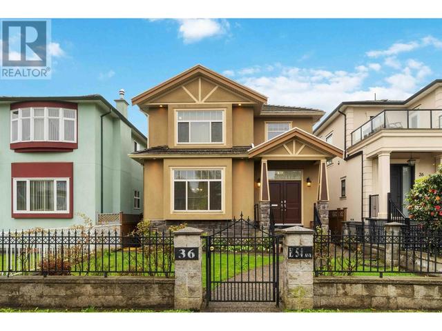 36 E 54th Avenue, House detached with 6 bedrooms, 5 bathrooms and 4 parking in Vancouver BC | Image 2