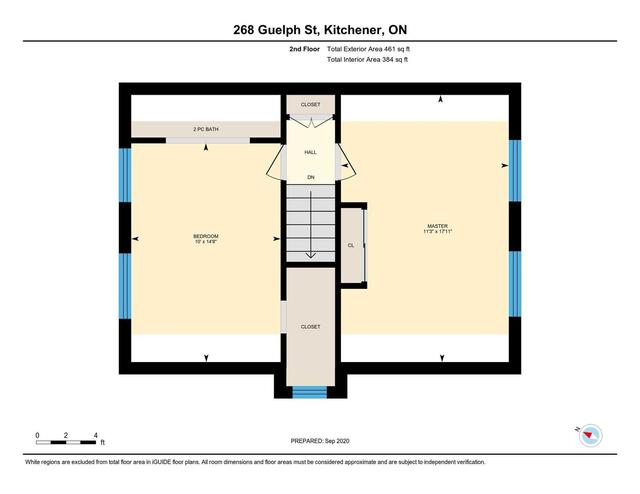 268 Guelph St, House detached with 2 bedrooms, 2 bathrooms and 4 parking in Kitchener ON | Image 24
