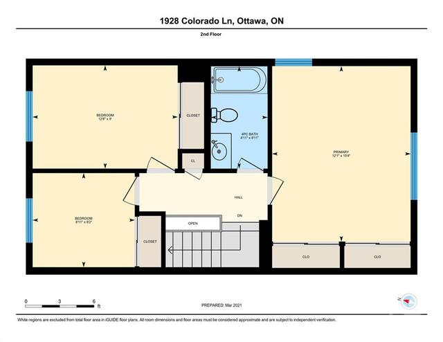 1928 Colorado Lane, Townhouse with 3 bedrooms, 2 bathrooms and 1 parking in Ottawa ON | Image 29