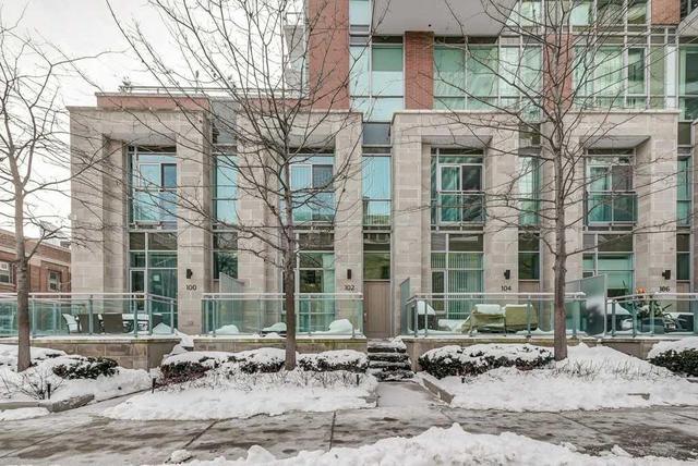 Sth105 - 112 George St, Townhouse with 2 bedrooms, 2 bathrooms and 1 parking in Toronto ON | Image 1