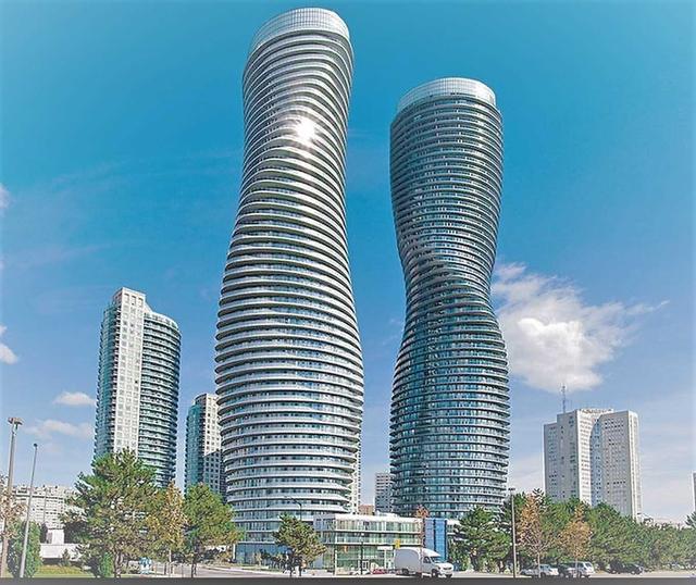 1102 - 60 Absolute Ave, Condo with 2 bedrooms, 2 bathrooms and 1 parking in Mississauga ON | Image 1