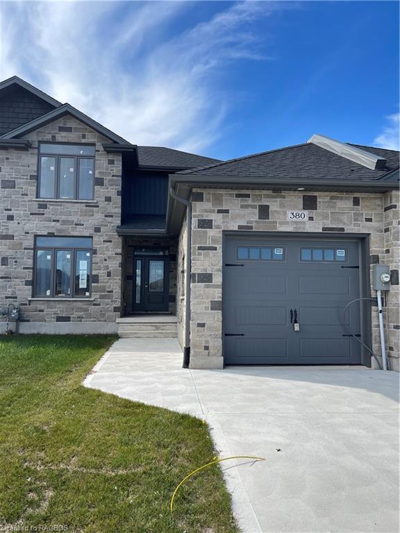 380 Rosner Drive, House attached with 2 bedrooms, 2 bathrooms and 3 parking in Saugeen Shores ON | Image 1