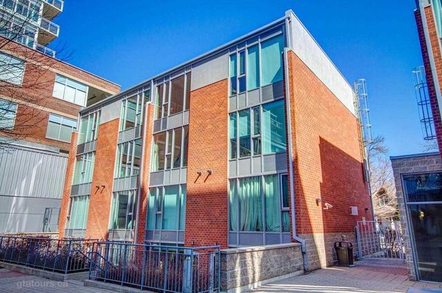 th 4 - 42 Boston Ave, Townhouse with 1 bedrooms, 1 bathrooms and 1 parking in Toronto ON | Image 1