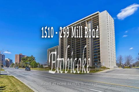 1510 - 299 Mill Rd, Condo with 3 bedrooms, 2 bathrooms and 1 parking in Toronto ON | Card Image