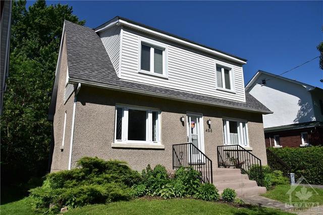 498 Athlone Avenue, House detached with 3 bedrooms, 2 bathrooms and 2 parking in Ottawa ON | Image 1
