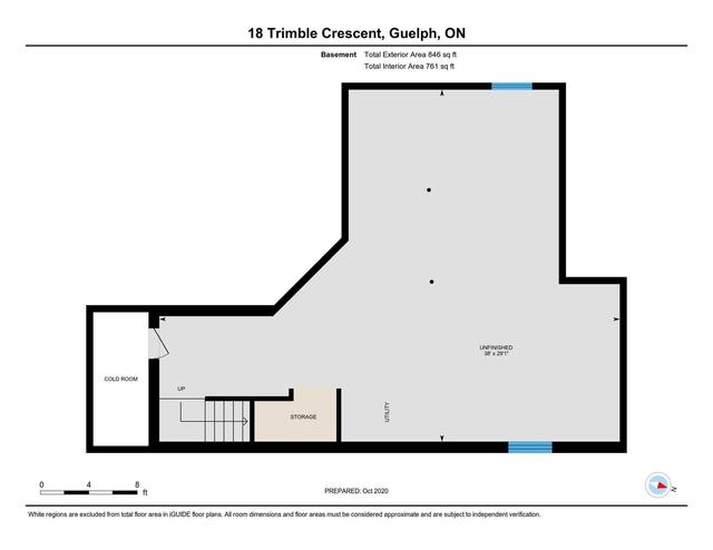 18 Trimble Cres, House detached with 4 bedrooms, 3 bathrooms and 4 parking in Guelph ON | Image 29