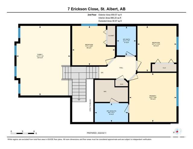 7 Erickson Cl, House detached with 3 bedrooms, 2 bathrooms and null parking in St. Albert AB | Image 38