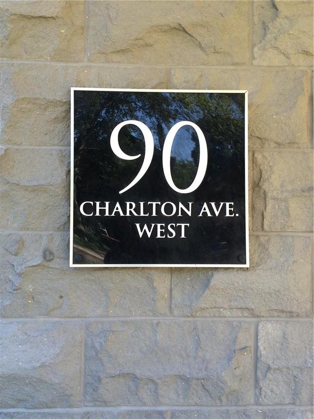 303 - 90 Charlton Avenue W, Condo with 1 bedrooms, 1 bathrooms and null parking in Hamilton ON | Image 1